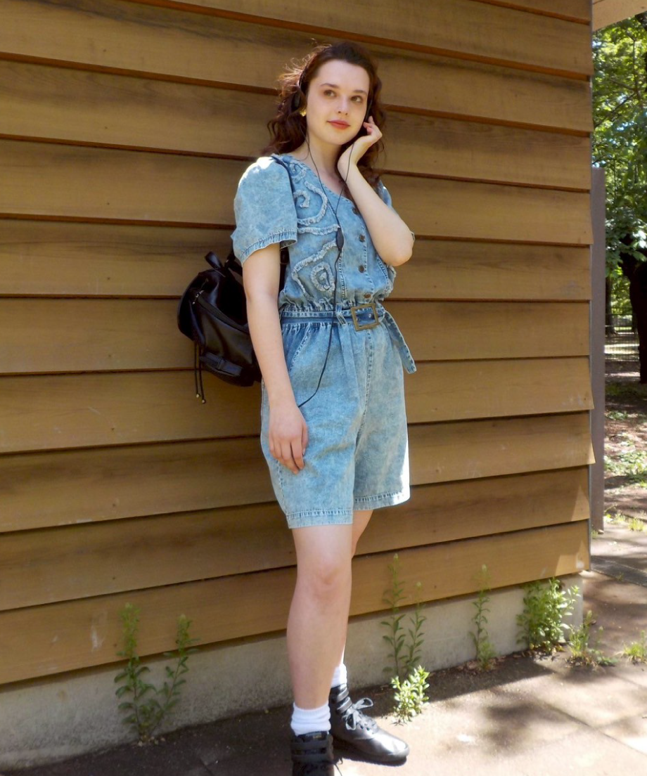 【tostalgic clothing】デニム ロンパース fit=pad,format=jpeg,w=1200,h=630