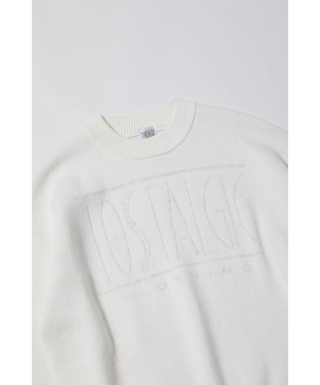 Tostalgic sweater / ivory