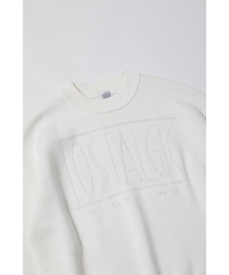 Tostalgic sweater / ivory
