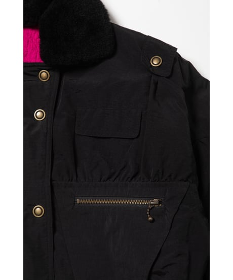 Mickey flight jacket / black
