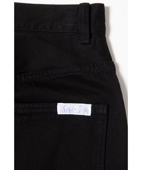 Tostalgic denim pants / black