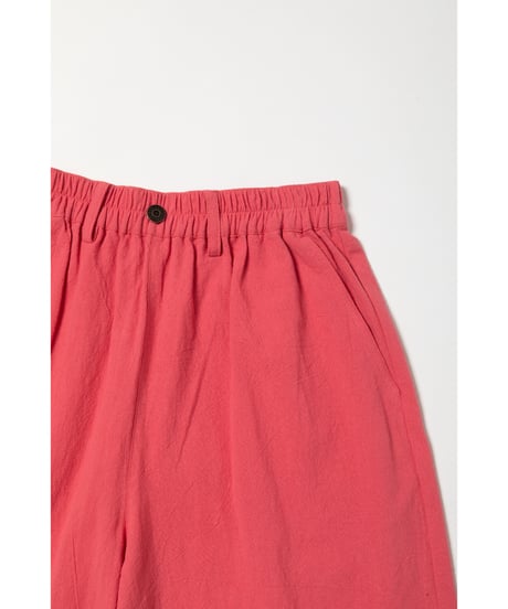 Summer half pants / salmon