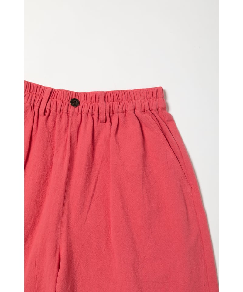 Summer half pants / salmon | Tostalgic Clothing