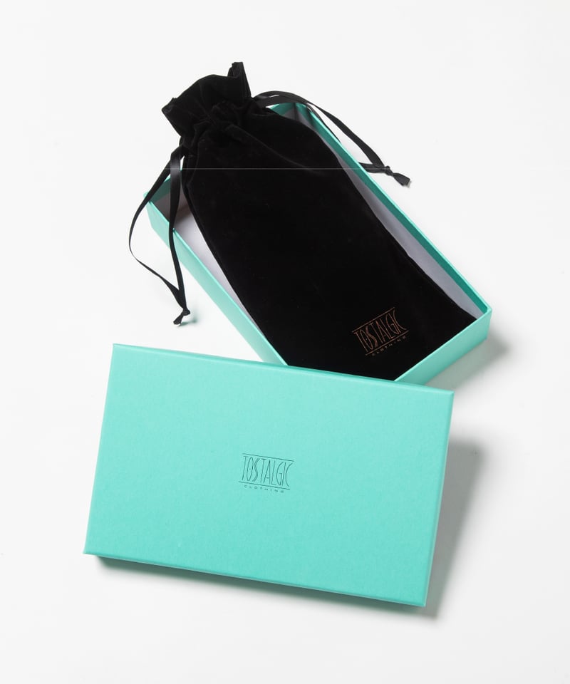 Quilted candies long wallet / black | Tostalgic