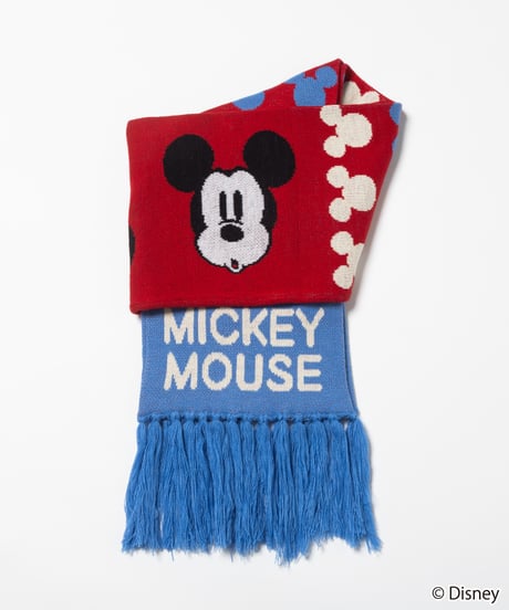 Mickey Mouse scarf  / red