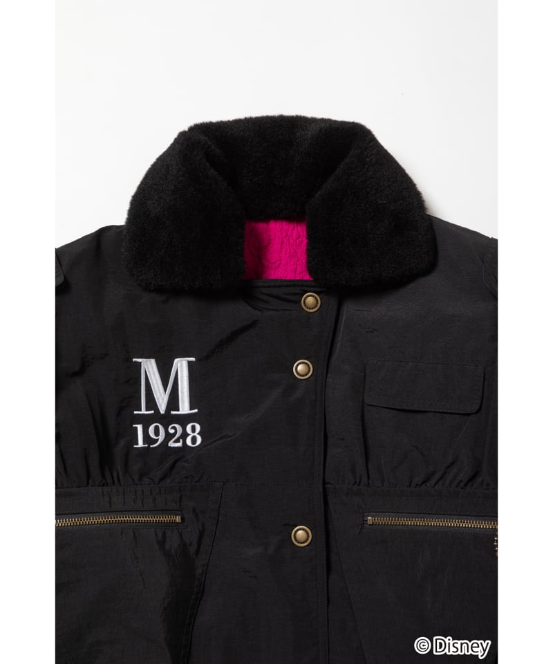 ジャケット・アウター mickey Mickey flight jacket / black［ Shipped in late N