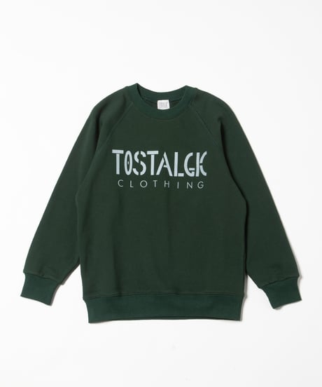 Fitted sweatshirt / green