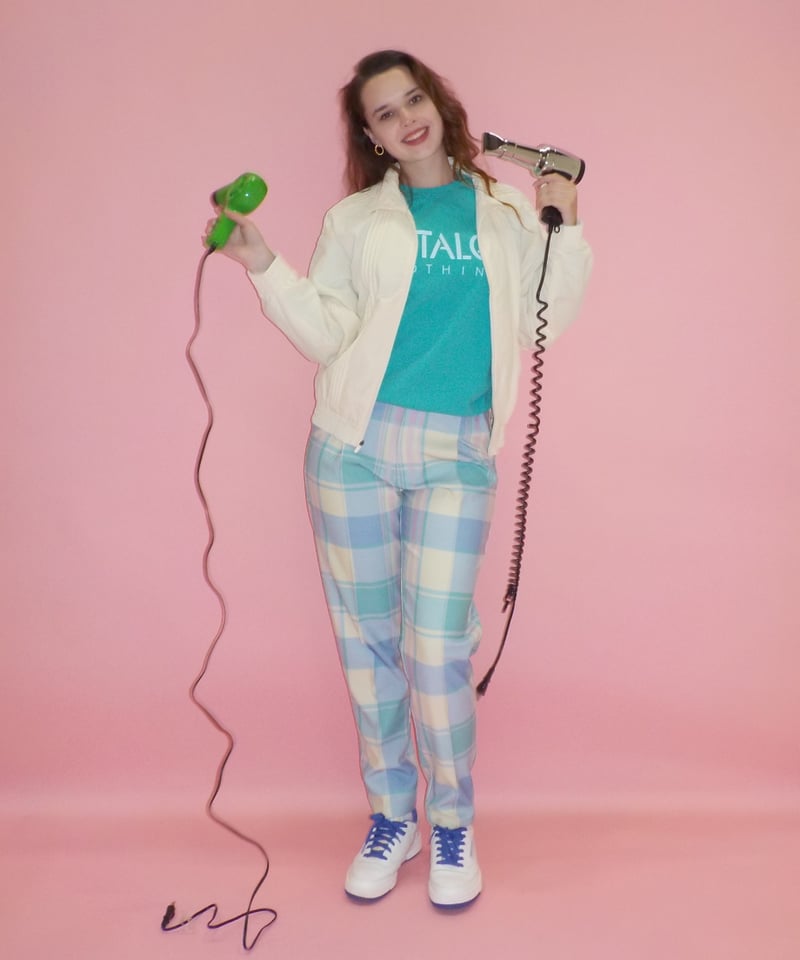 Tostalgic clothing Wind breaker white 新品 Wind breaker / white yellow | Tostalgic Clothing