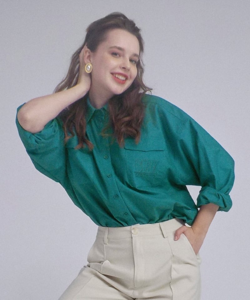Color shirt / green | Tostalgic Clothing