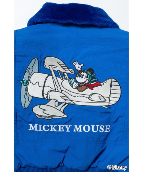 Mickey flight jacket(kids) / purple