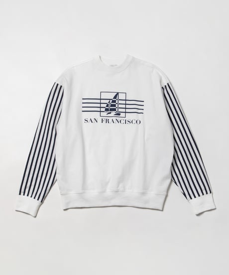 Yacht long sleeve tee / white