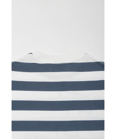 Tos logo stripe Tshirts / navy