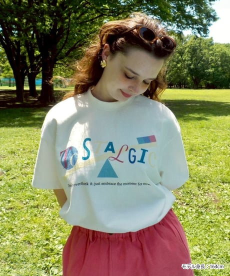 Balance logo tee / white