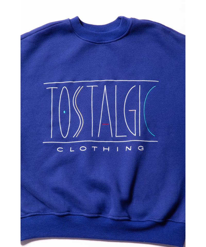 Tostalgic clothing トレーナー　スウェット　ネイビー