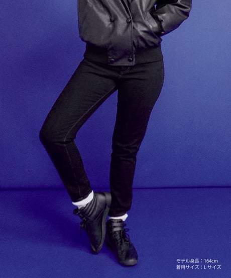 Tostalgic denim pants / black