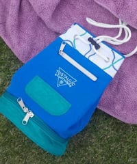 Pool purse / blue