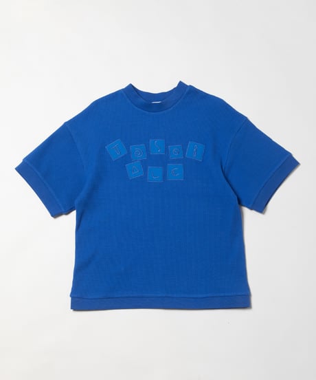 Waffle logo tee / purple