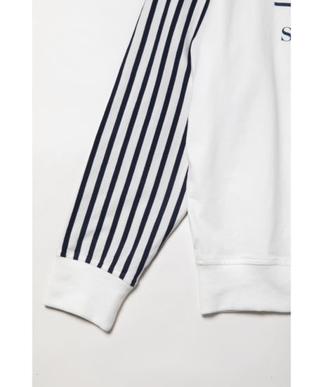 Yacht long sleeve tee / white