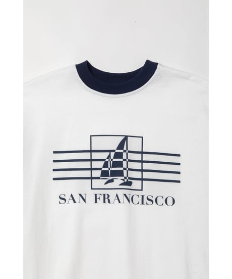 Yacht long sleeve tee / navy