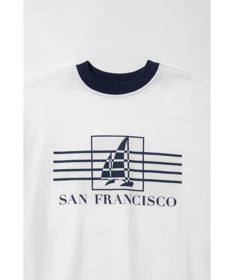 Yacht long sleeve tee / navy | Tostalgic Clothing