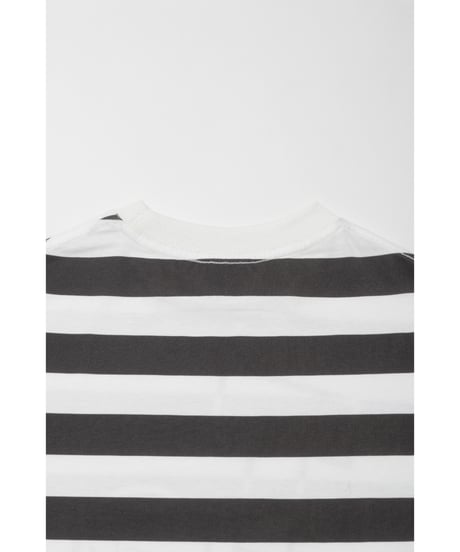 Tos logo stripe Tshirts / black