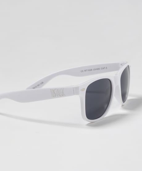 Square sunglasses / white