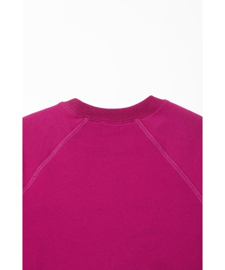 Fitted sweatshirt / pink