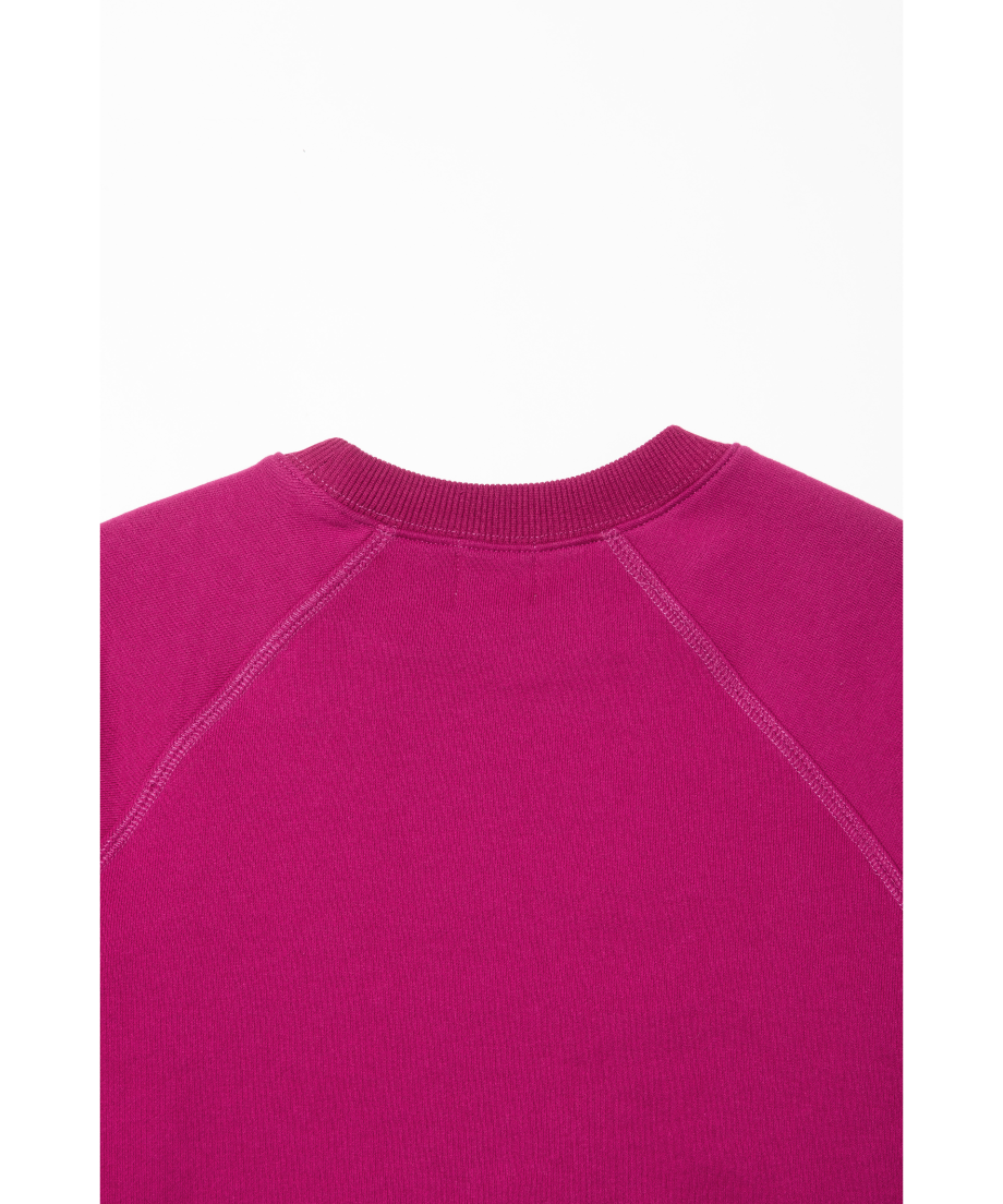 Fitted sweatshirt / pink | Tostalgic Clothing