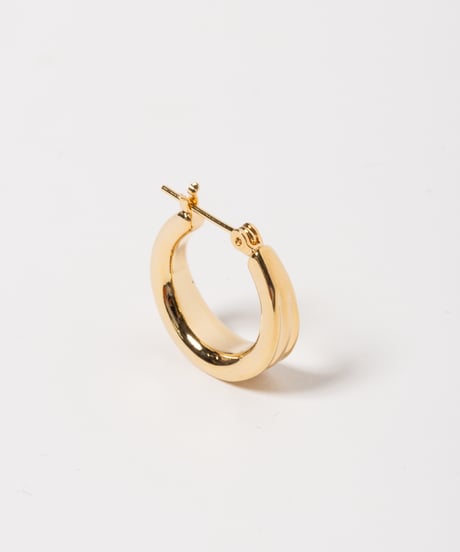 Triple earring / pierce / gold
