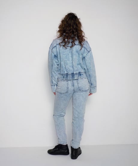 Tostalgic denim pants / acid wash