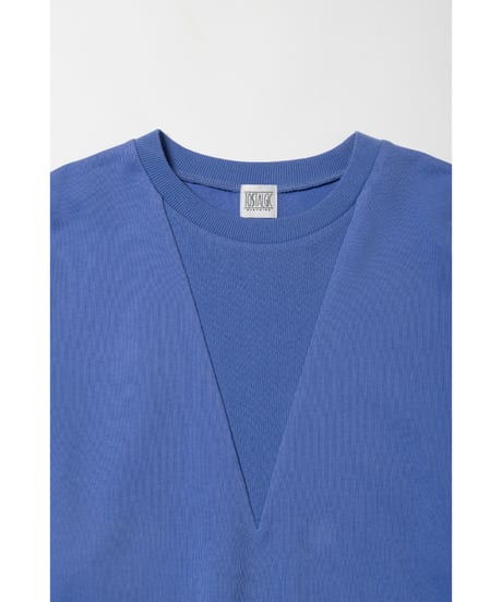 Light ribbed sweatshirt / purple