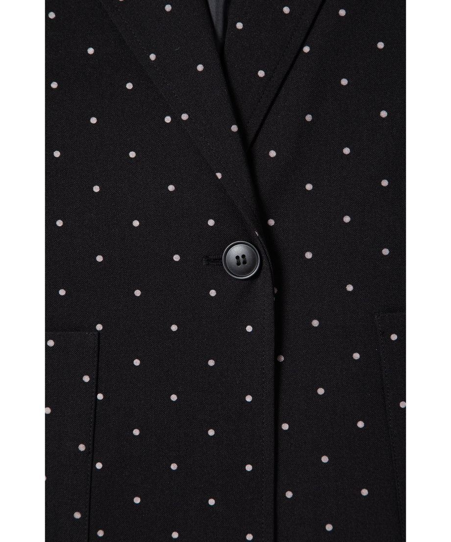 Oversized jacket / polka dots | Tostalgic Clothing