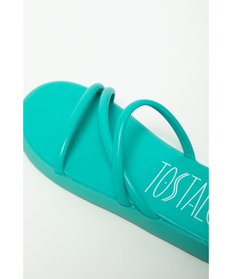 Flip flops / green