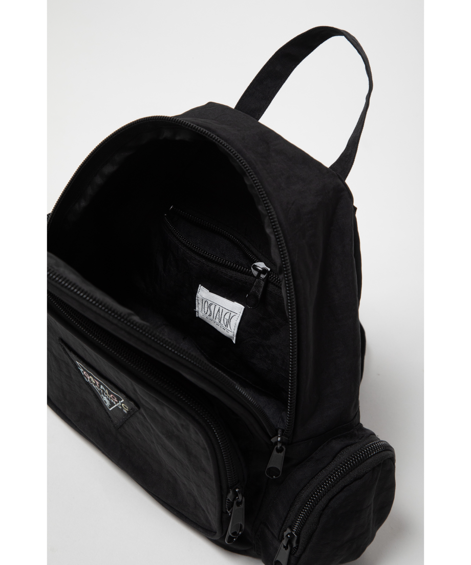 Mini backpack / black | Tostalgic Clothing Mini backpack / black | Tostalgic Clothing