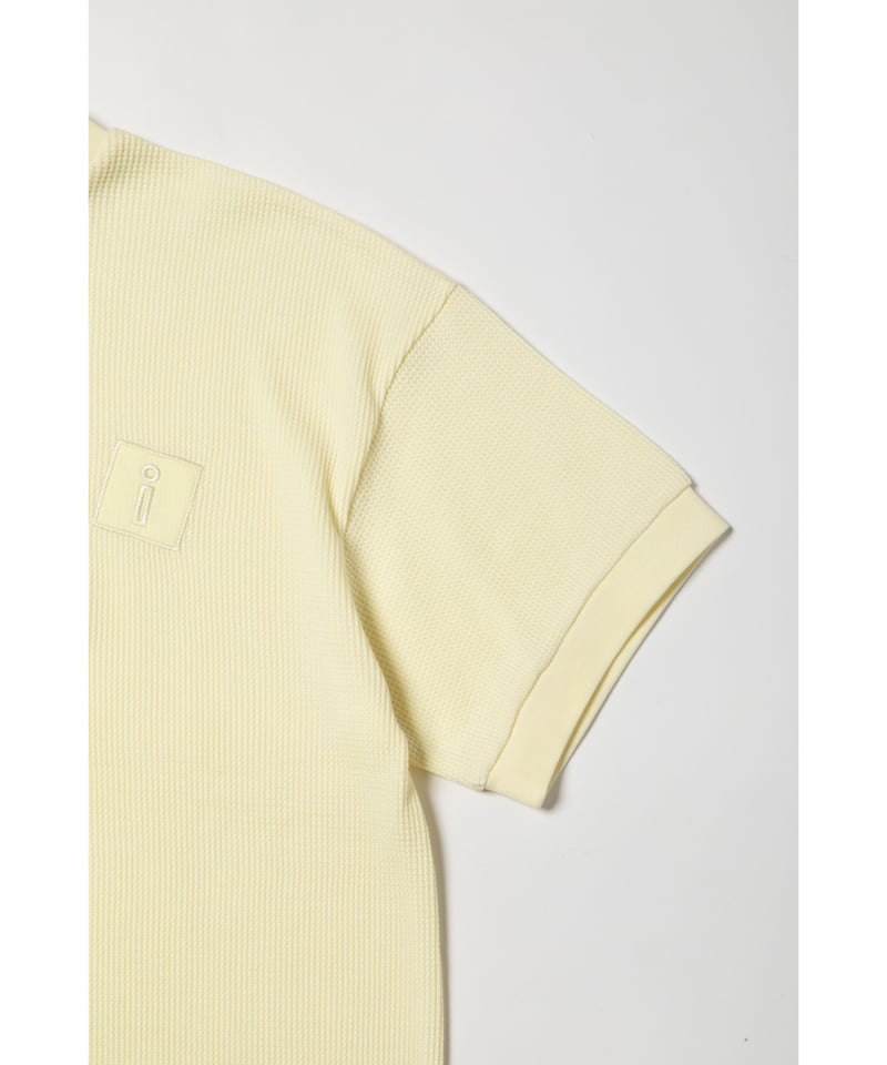 Waffle logo tee / yellow | Tostalgic Clothing