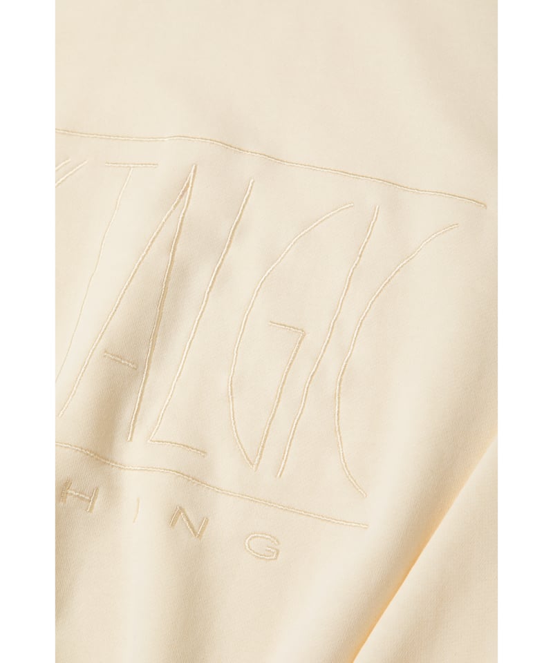 Tostalgic sweatshirt yellow トレーナー