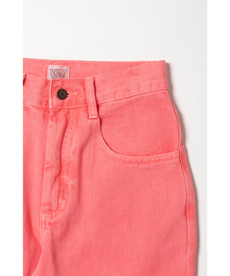 Tostalgic denim pants / salmon