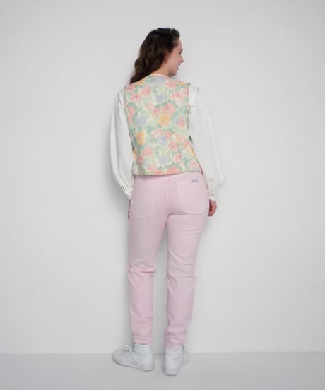 Tostalgic denim pants / pink