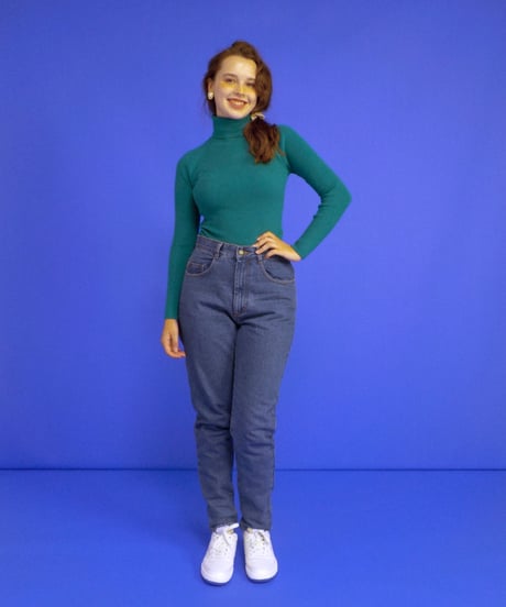 Turtle knit / green