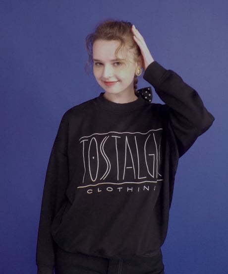 Tostalgic sweatshirt / black
