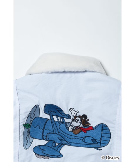 Mickey flight jacket(kids) / white