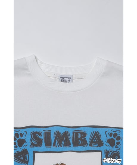 Simba and Nala / tee / white [ Shipped in early Jul. ]