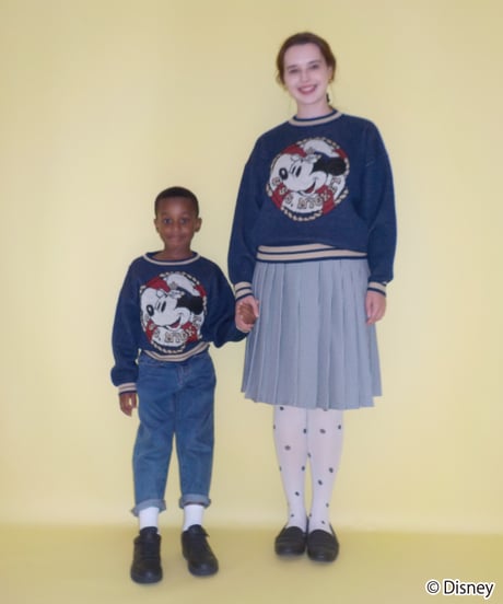 Captain Mickey sweater / navy