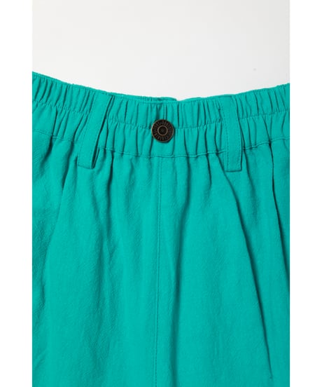 Summer half pants / green
