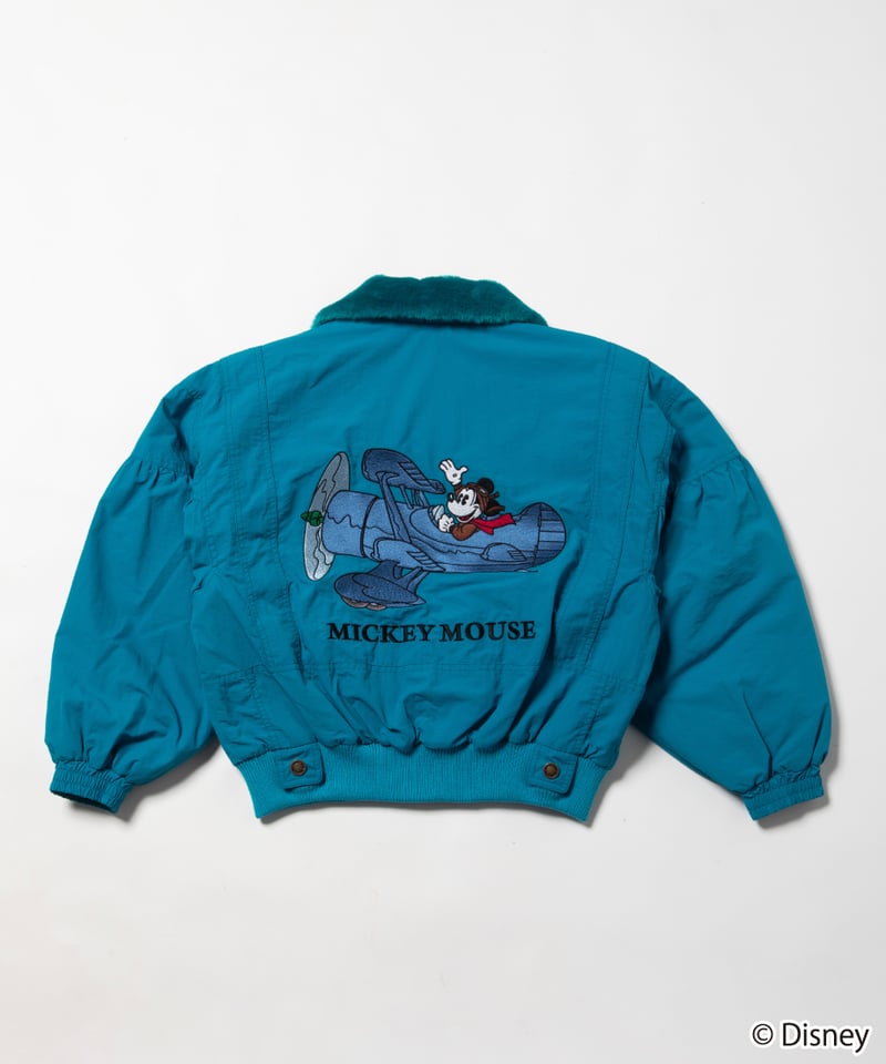 Mickey flight jacket / green | Tostalgic Clothing