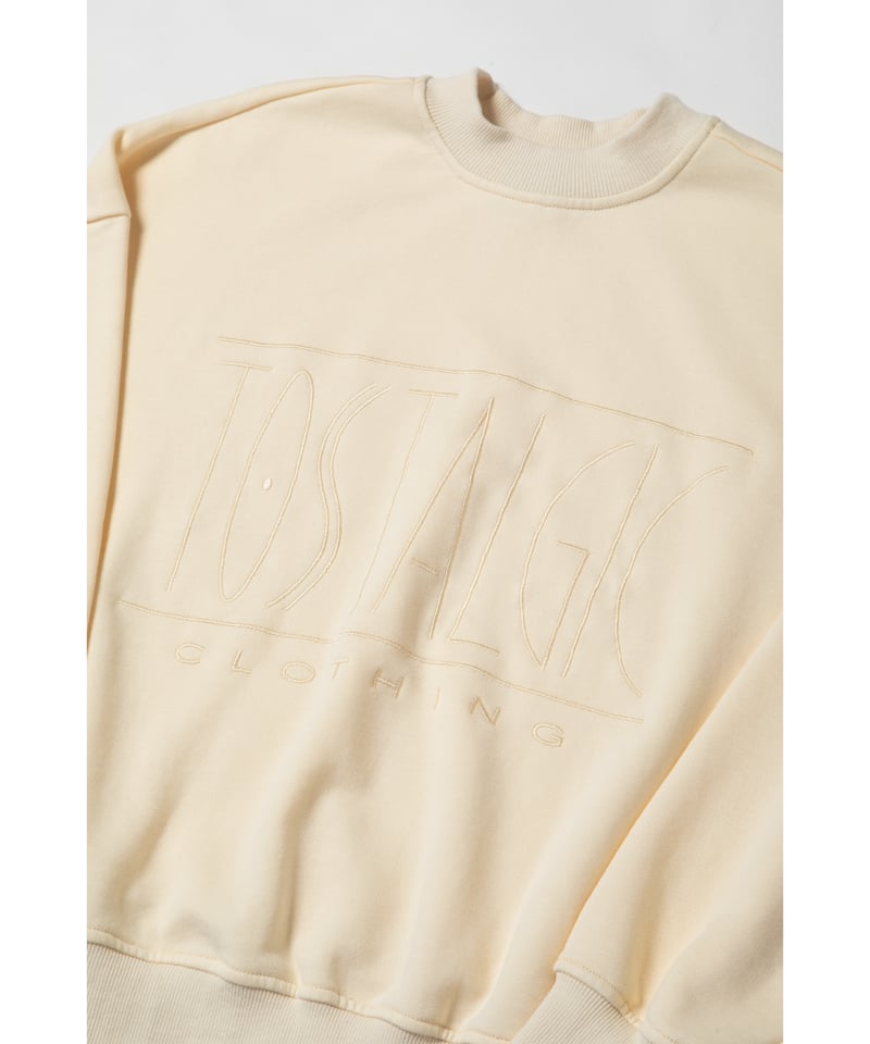 Tostalgic sweatshirt yellow トレーナー