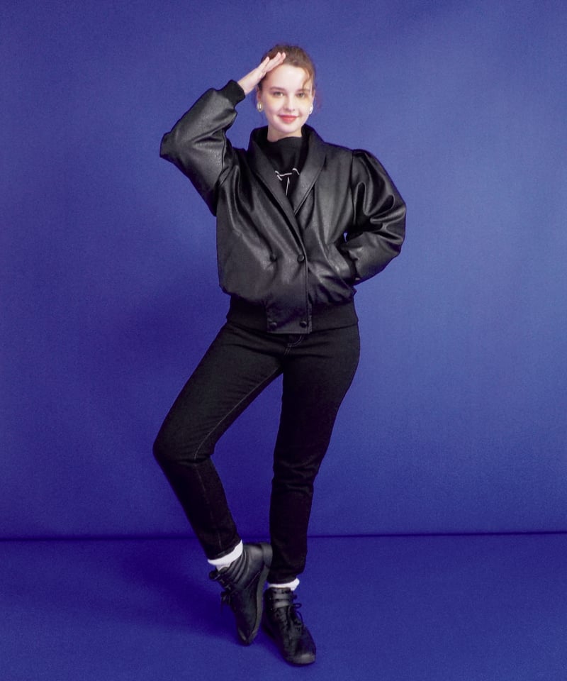2way leather jacket / black | Tostalgic Clothing 2way leather jacket / black | Tostalgic Clothing