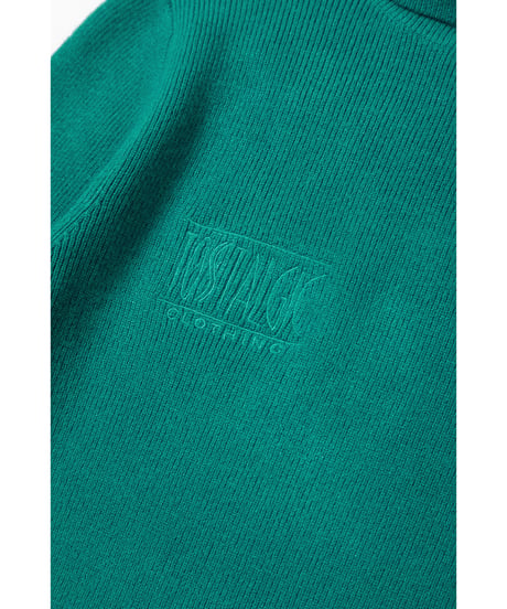 Turtle knit / green