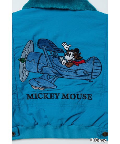 Mickey flight jacket(kids) / green