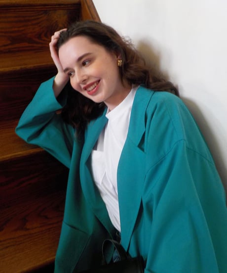 Oversized jacket / green